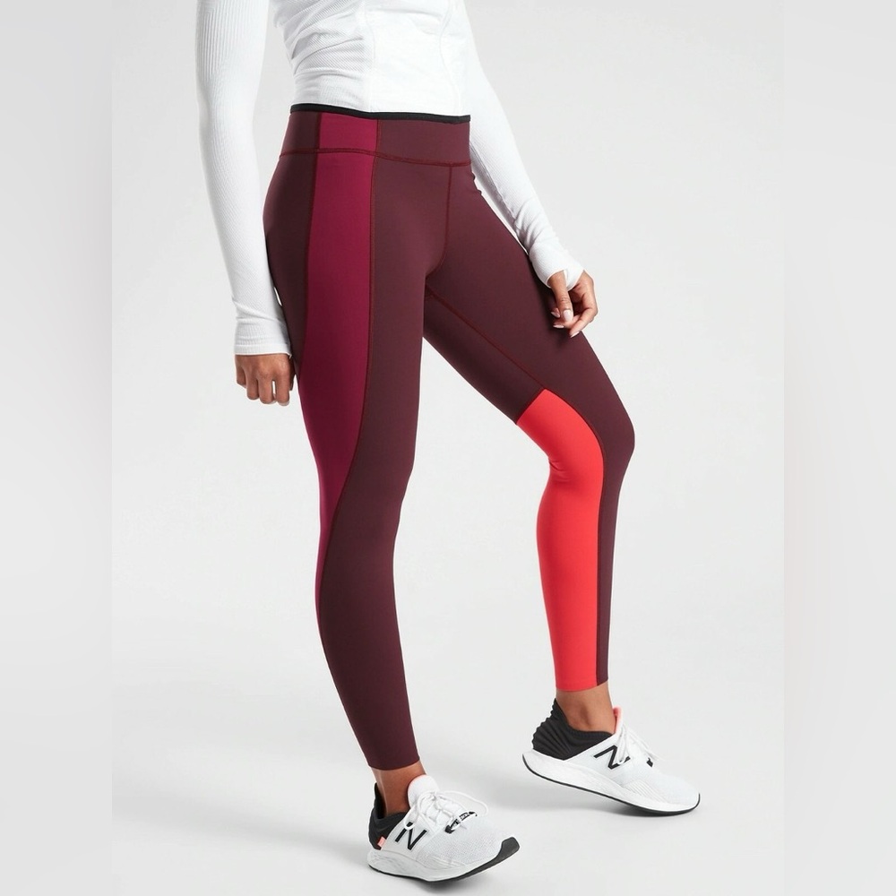 Athleta Asym Colorblock Tight